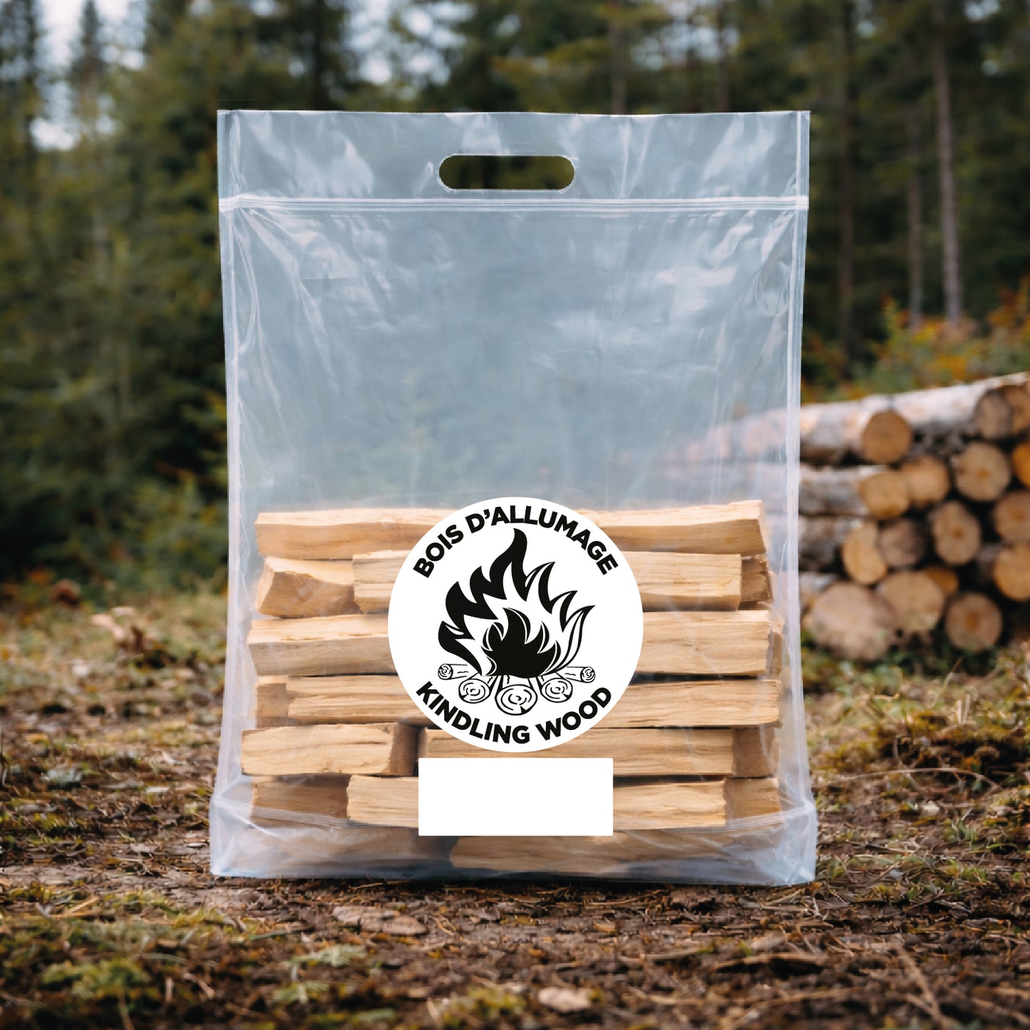 Sacs Bois d’allumage – Format économique | Orca Emballages