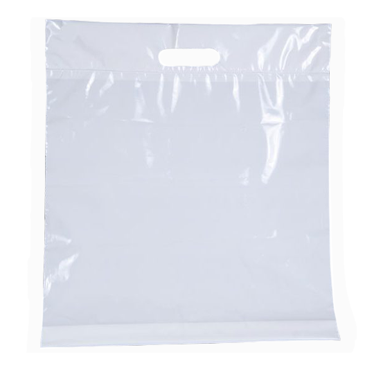Plain plastic bags for shop